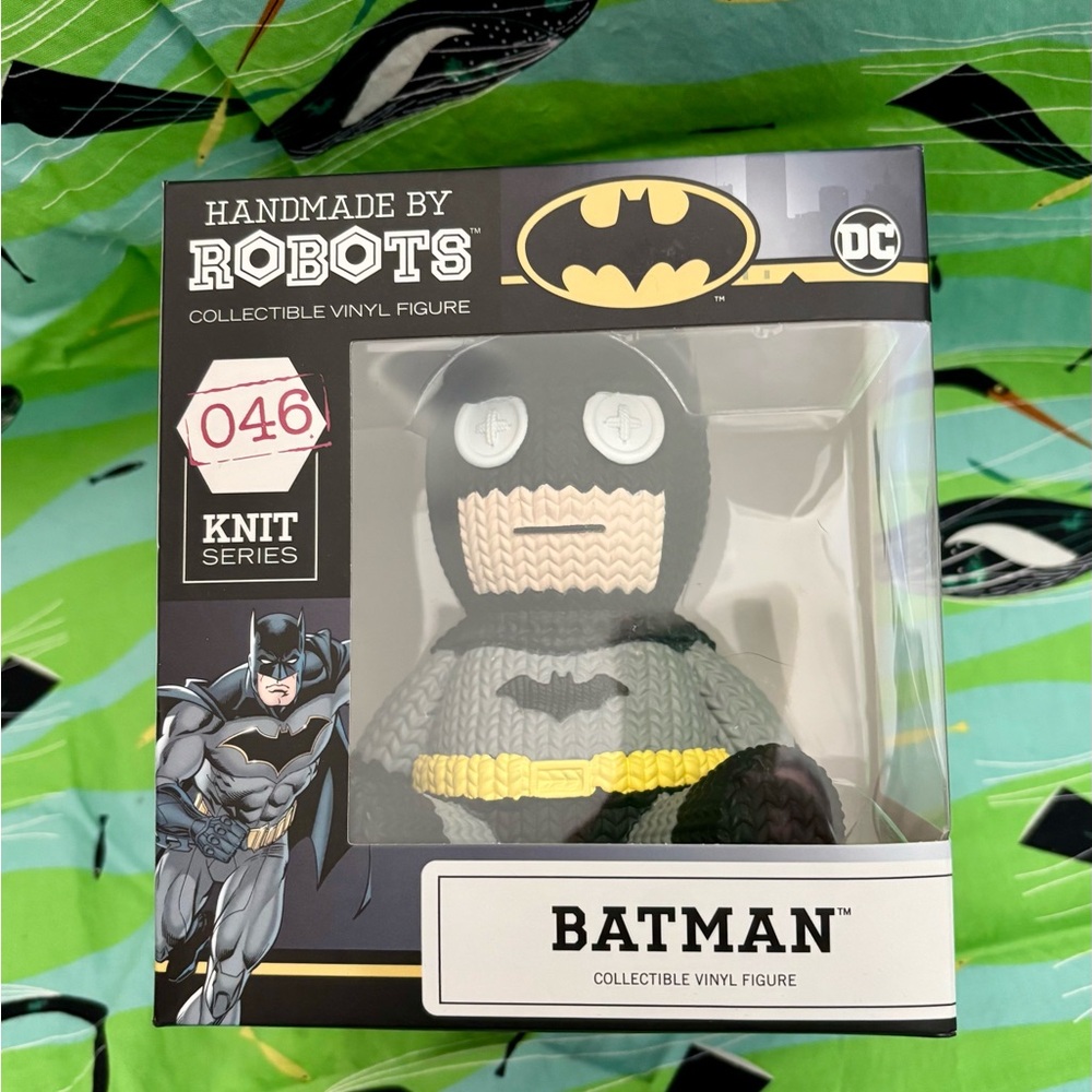 Handmade by Robots Knit Series 046 Batman new